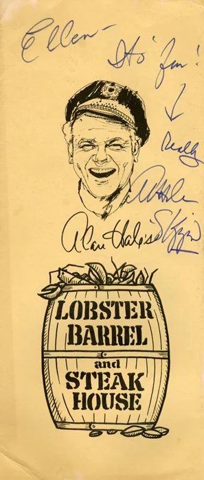 Alan Hale, Jr. autograph