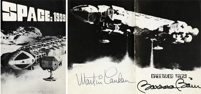 Space: 1999 autograph