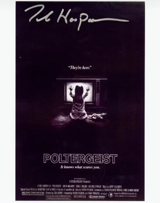 Tobe Hooper autograph