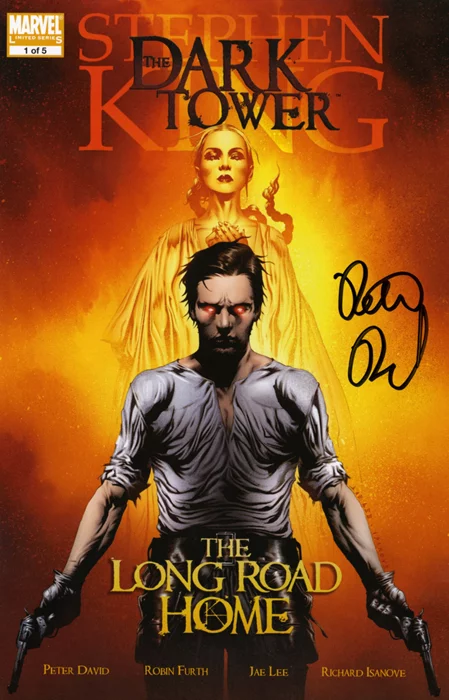 Peter David autograph