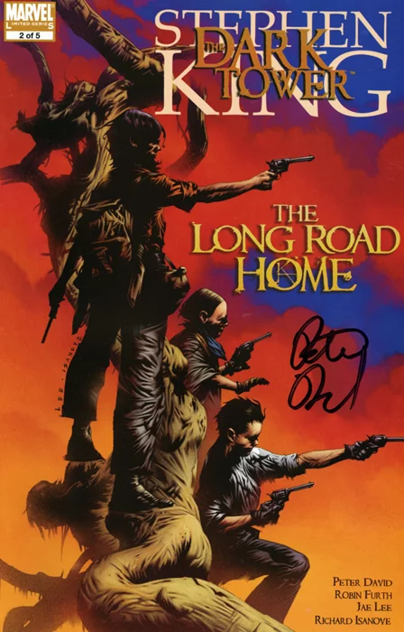 Peter David autograph