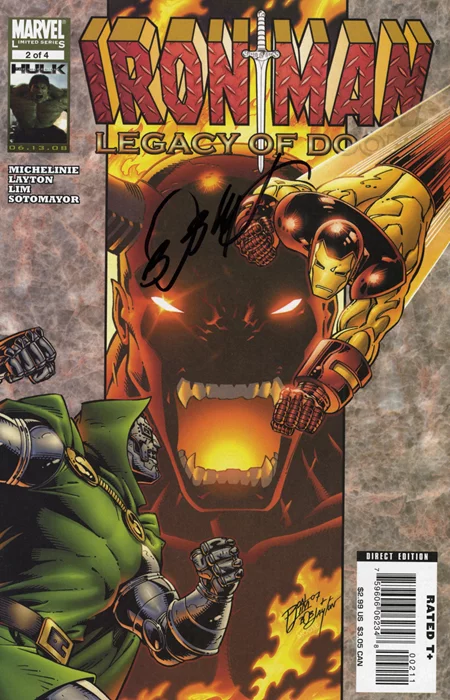 Bob Layton autograph