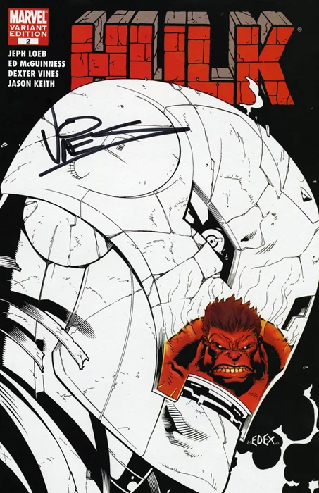 Dexter Vines autograph