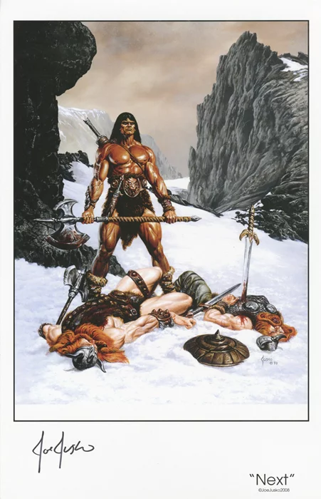 Joe Jusko autograph