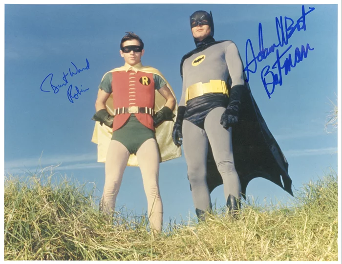 Batman autograph