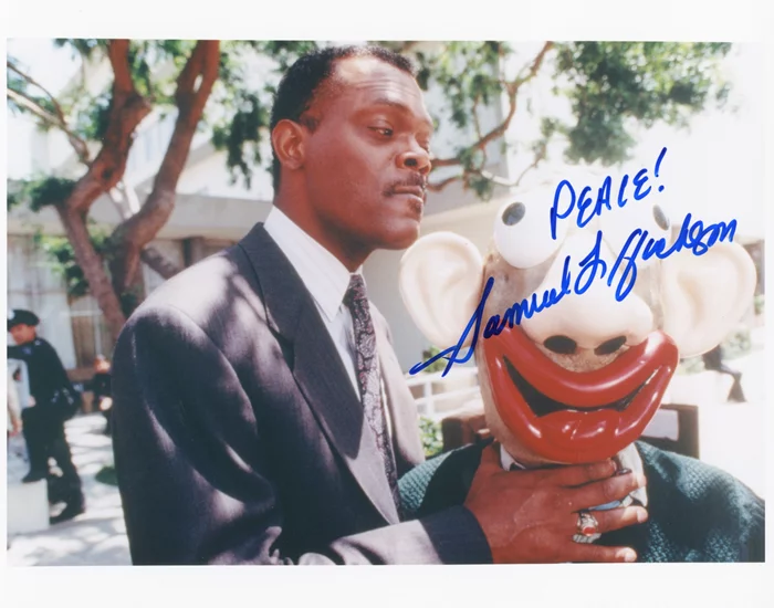 Samuel L. Jackson autograph