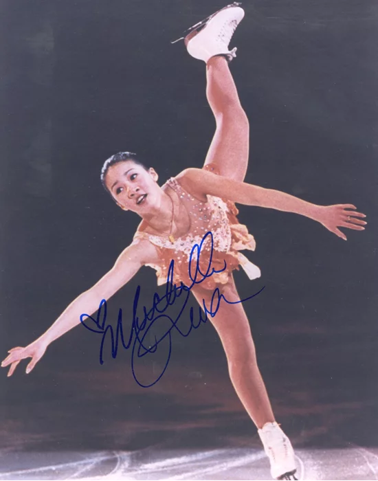 Michelle Kwan autograph