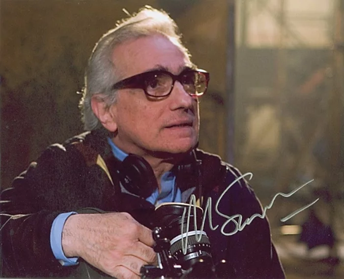 Martin Scorsese autograph