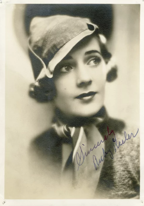 Ruby Keeler autograph