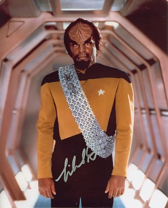 Michael Dorn autograph