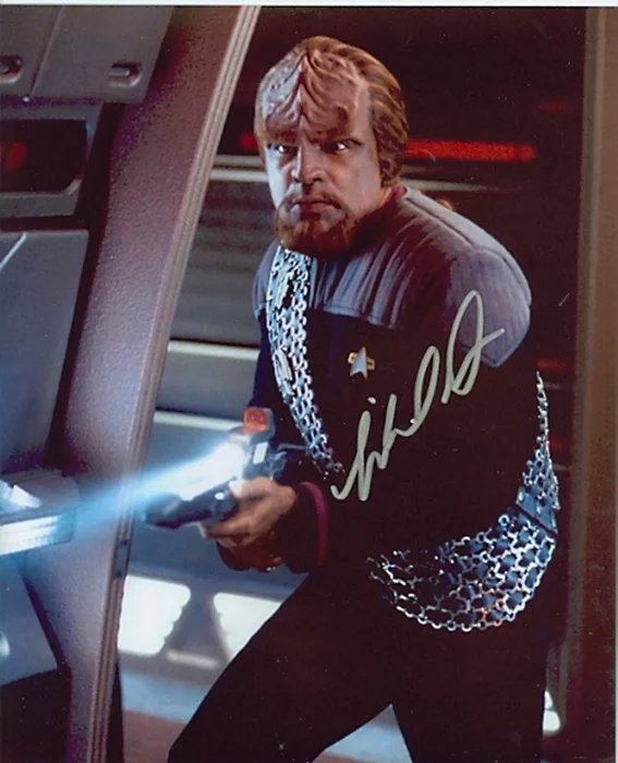 Michael Dorn autograph