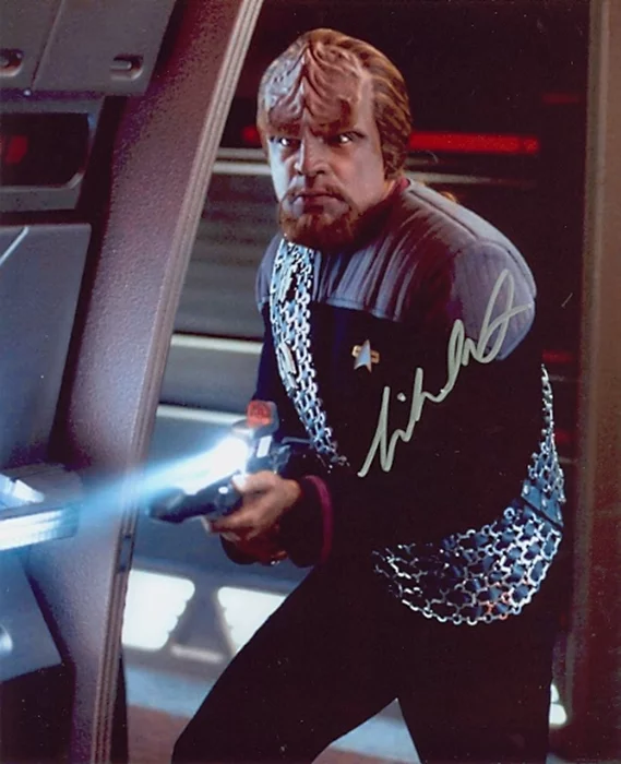 Michael Dorn autograph