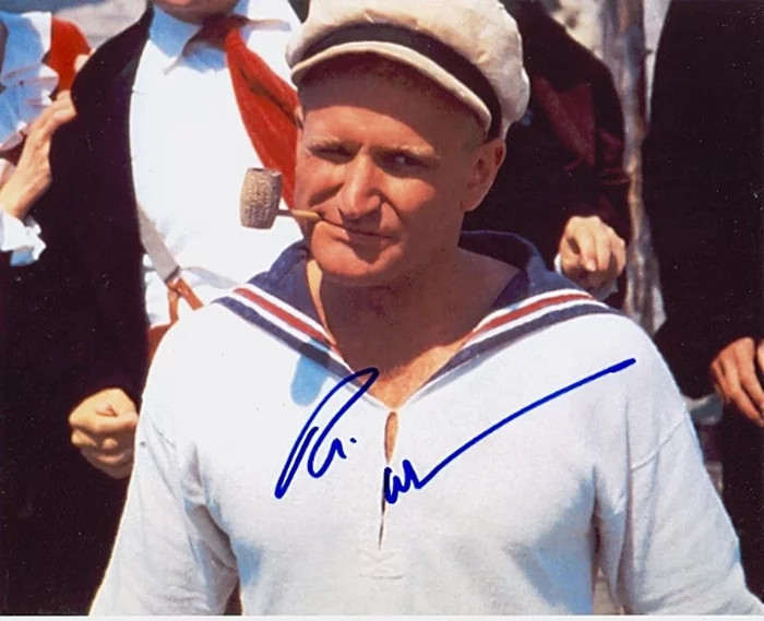 Robin Williams autograph