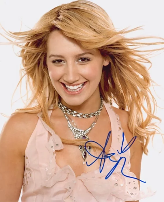 Ashley Tisdale autograph