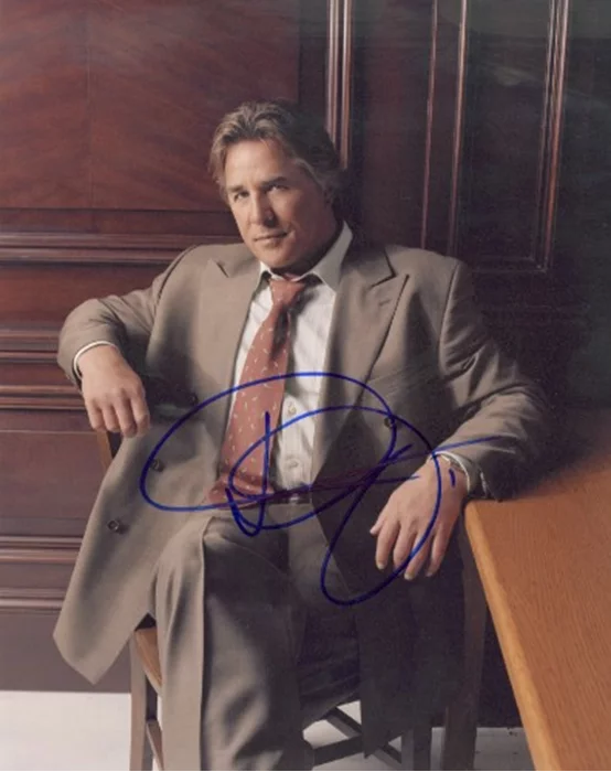 Don Johnson autograph