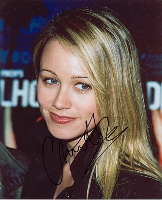 Christine Taylor autograph