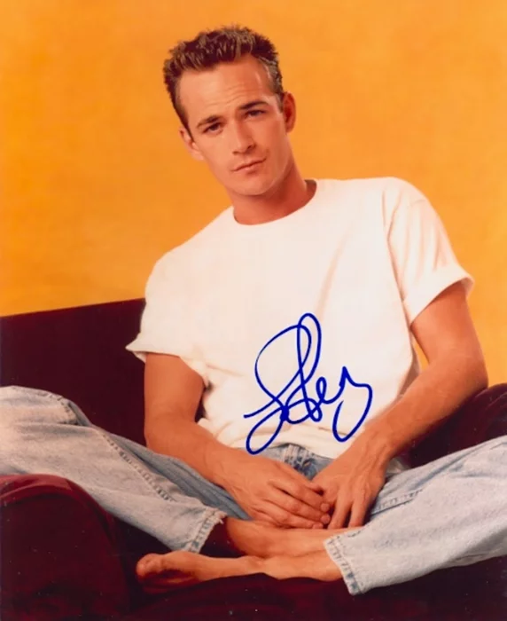 Luke Perry autograph