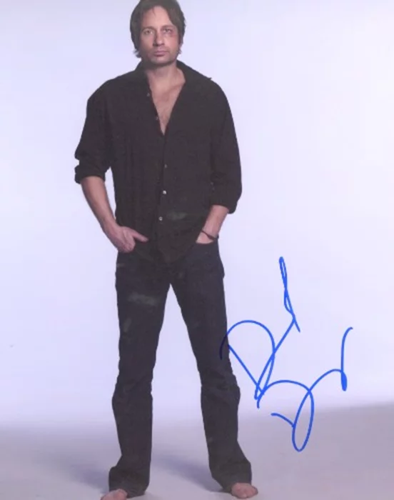 David Duchovny autograph