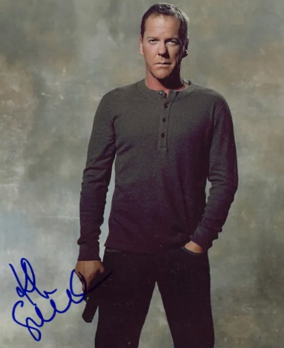 Kiefer Sutherland autograph