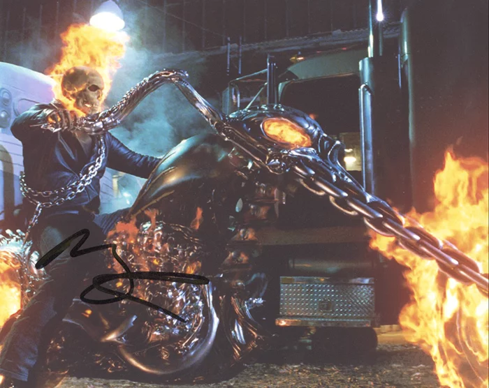 Nicolas Cage autograph