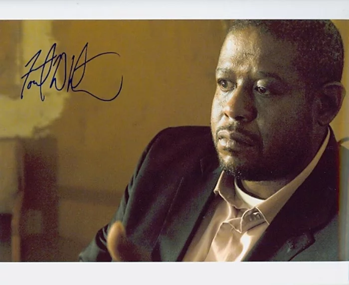 Forest Whitaker autograph