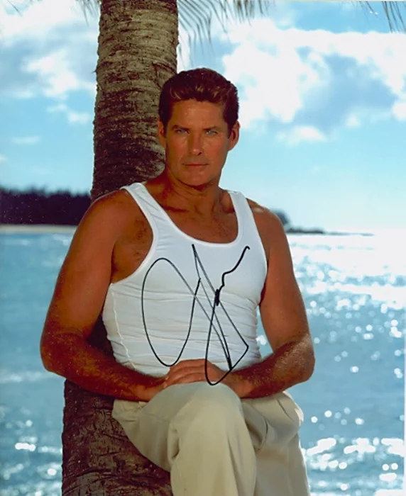 David Hasselhoff autograph