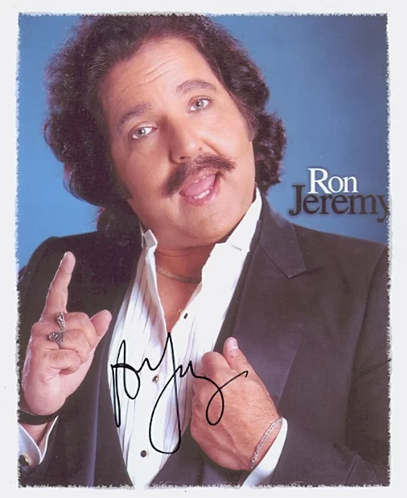 Ron Jeremy autograph