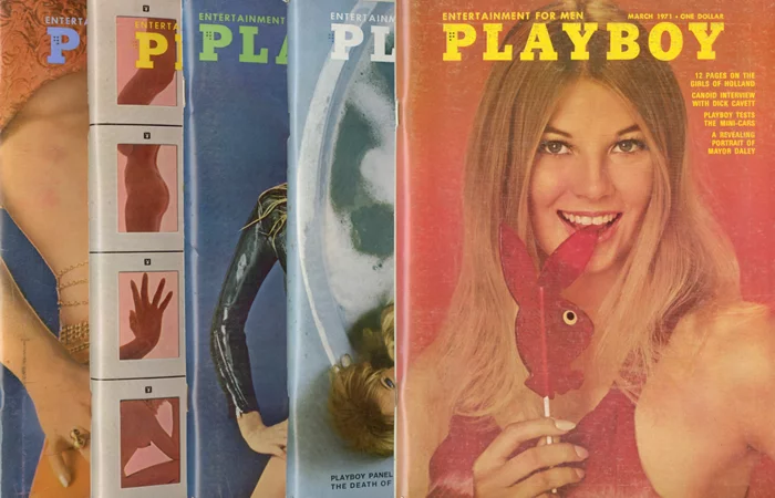 Vintage Playboy Magazines autograph
