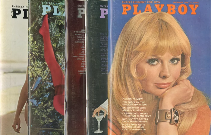 Vintage Playboy Magazines autograph