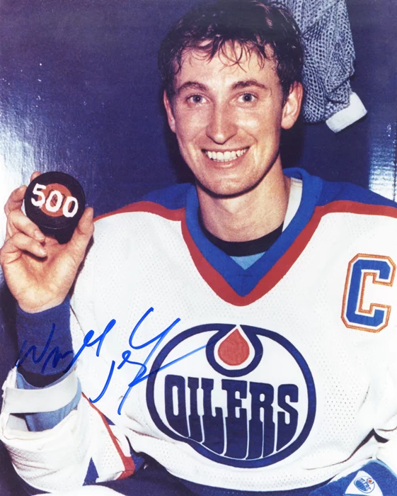 Wayne Gretzky autograph