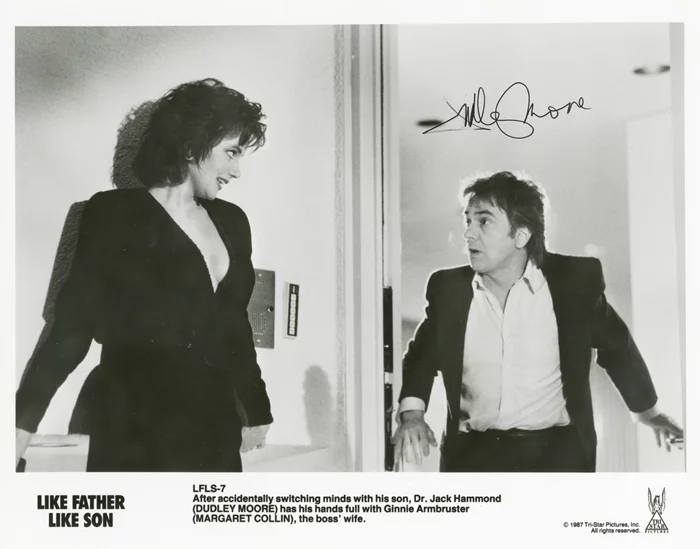 Dudley Moore autograph