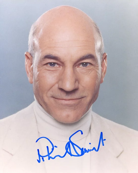 Patrick Stewart autograph