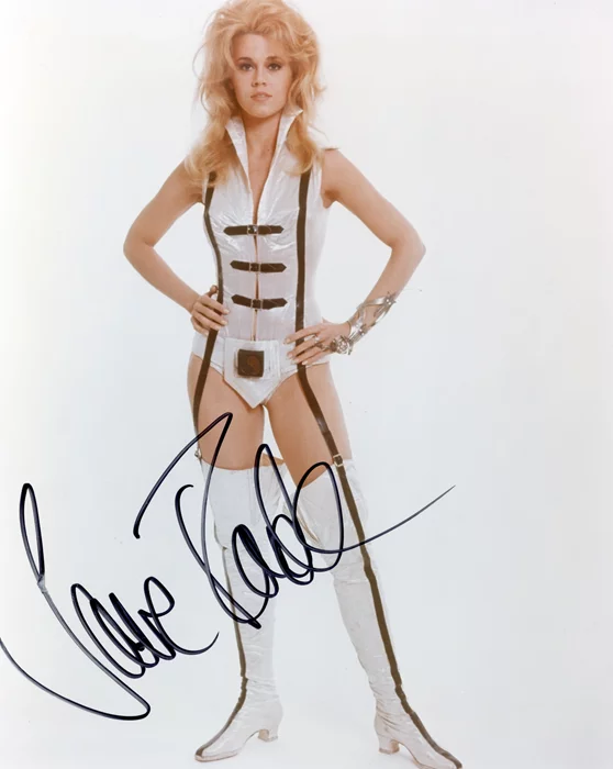 Jane Fonda autograph
