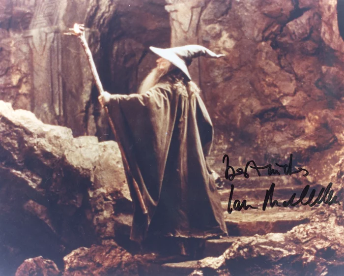 Ian McKellen autograph