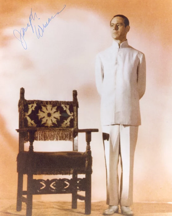 Joseph Wiseman autograph