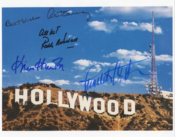 Hollywood Sign autograph