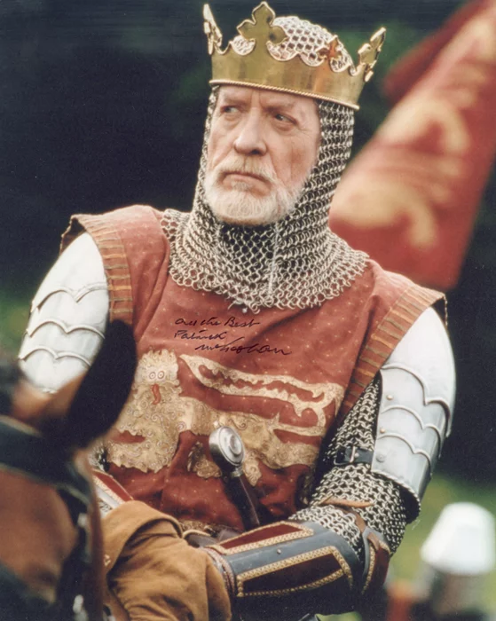 Patrick McGoohan autograph