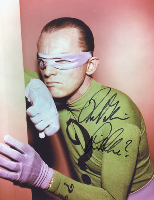 Frank Gorshin autograph