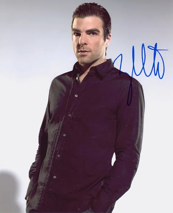 Zachary Quinto autograph
