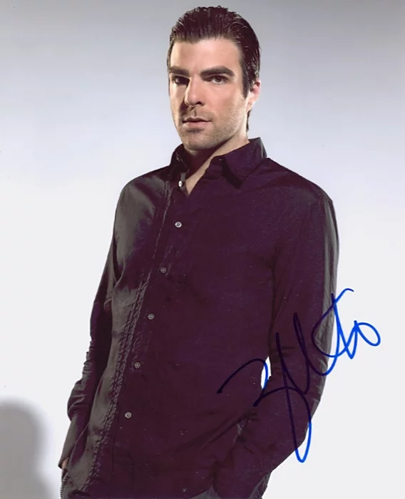 Zachary Quinto autograph