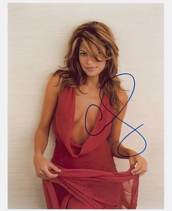 Eva Mendez autograph