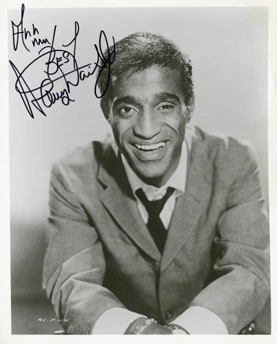 Sammy Davis Jr. autograph