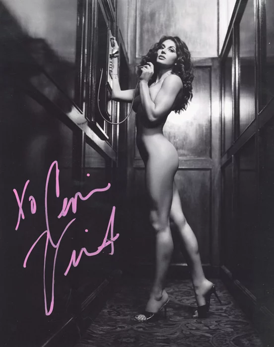 Cerina Vincent autograph