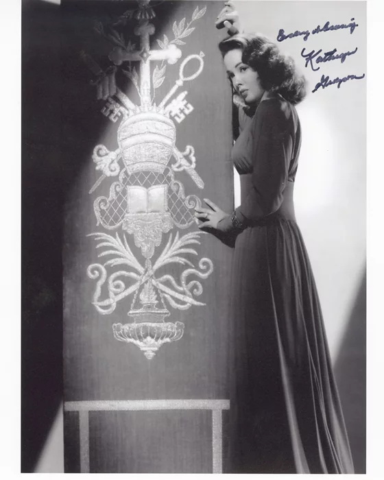 Kathryn Grayson autograph