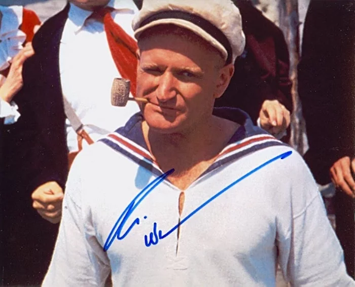 Robin Williams autograph