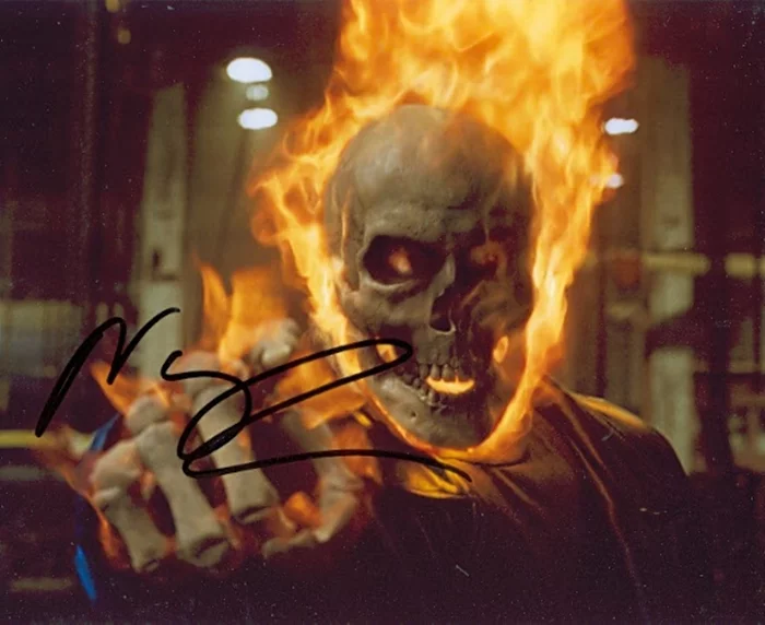Nicolas Cage autograph