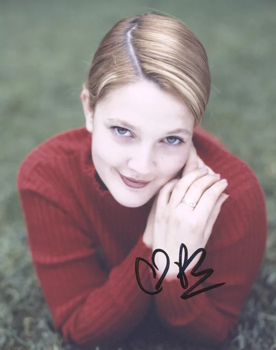 Drew Barrymore autograph