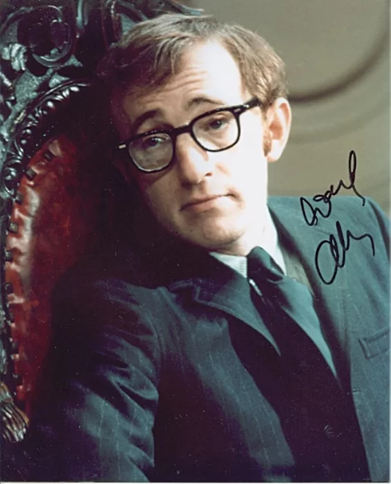Woody Allen autograph