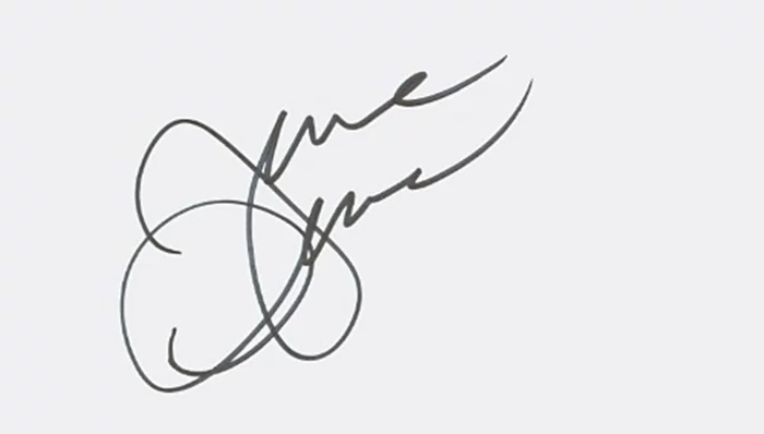 Jenna Dewan autograph