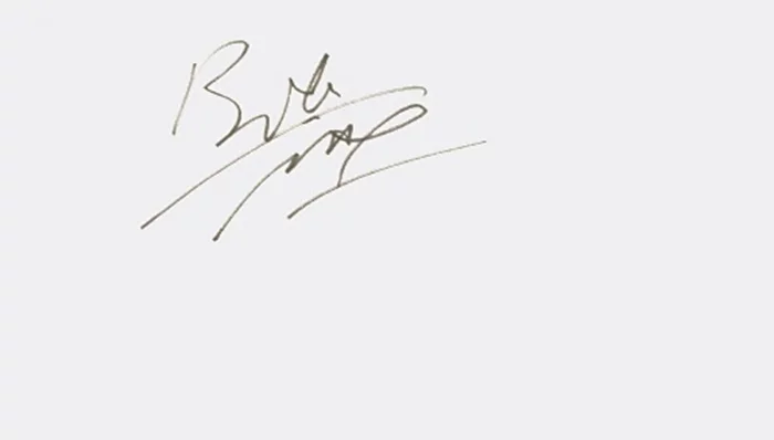 Peter Max autograph